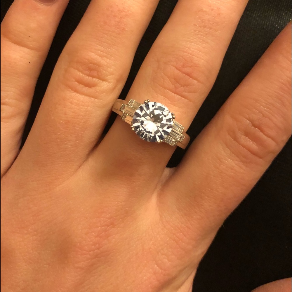 JTV Blue Diamond Ring (NEW) + surprise gift